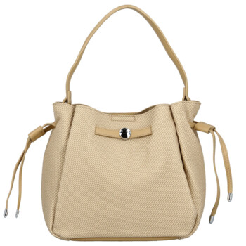 Dámská kabelka na rameno béžová - Firenze Emili