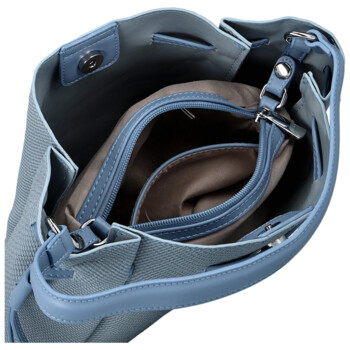 Dámská kabelka na rameno džínově modrá - Firenze Emili