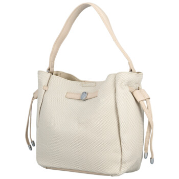 Dámská kabelka na rameno krémová - Firenze Emili