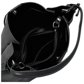 Dámská kabelka na rameno černá - Firenze Emili