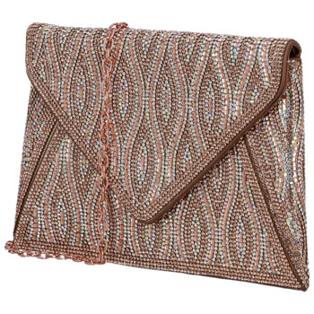 Dámské psaníčko růžové - Michelle Moon Aika