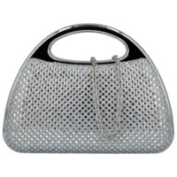 Dámské psaníčko stříbrné - Michelle Moon Fabia