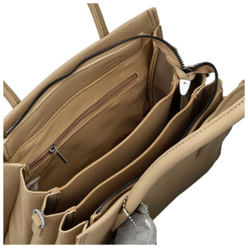 Dámská kabelka do ruky béžová - Firenze Saima