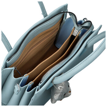 Dámská kabelka do ruky světle modrá - Firenze Saima