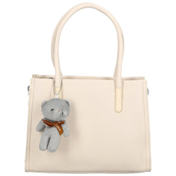 Dámská kabelka do ruky krémová - Firenze Saima