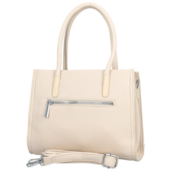 Dámská kabelka do ruky krémová - Firenze Saima