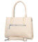 Dámská kabelka do ruky krémová - Firenze Saima