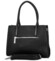 Dámská kabelka do ruky černá - Firenze Saima