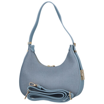 Dámská kabelka na rameno džínově modrá - Firenze Iliana