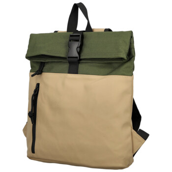 Studentský batoh khaki - Firenze Arvid