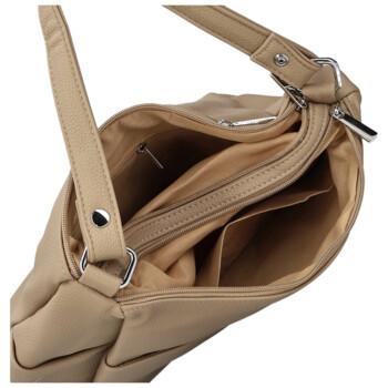 Dámská kabelka na rameno béžová - Firenze Edina