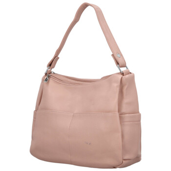 Dámská kabelka na rameno růžová - Firenze Edina
