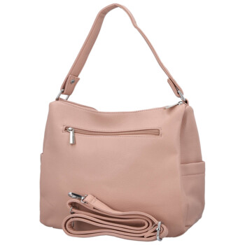 Dámská kabelka na rameno růžová - Firenze Edina
