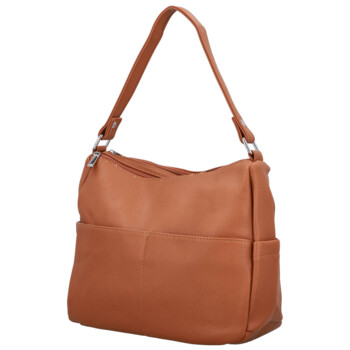 Dámská kabelka na rameno hnědá - Firenze Edina