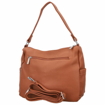 Dámská kabelka na rameno hnědá - Firenze Edina