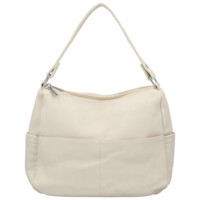 Dámská kabelka na rameno krémová - Firenze Edina