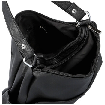 Dámská kabelka na rameno černá - Firenze Edina