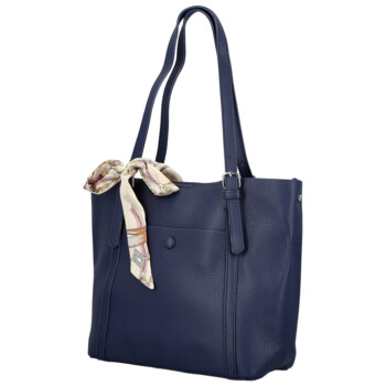 Dámská kabelka na rameno tmavě modrá - Firenze Raven