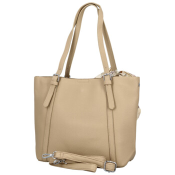 Dámská kabelka na rameno béžová - Firenze Raven