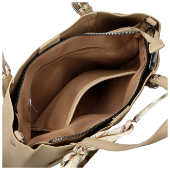 Dámská kabelka na rameno béžová - Firenze Raven