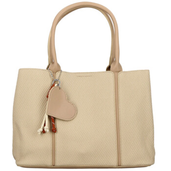 Dámská kabelka do ruky béžová - Firenze Emilie