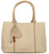 Dámská kabelka do ruky béžová - Firenze Emilie