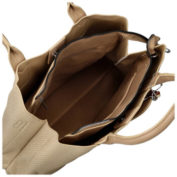 Dámská kabelka do ruky béžová - Firenze Emilie