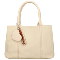 Dámská kabelka do ruky krémová - Firenze Emilie