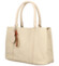 Dámská kabelka do ruky krémová - Firenze Emilie