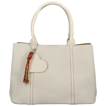 Dámská kabelka do ruky bílá - Firenze Emilie