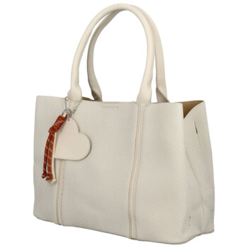 Dámská kabelka do ruky bílá - Firenze Emilie
