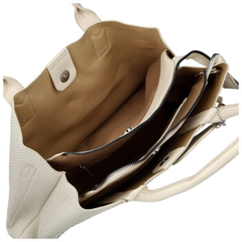 Dámská kabelka do ruky bílá - Firenze Emilie