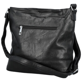 Dámská crossbody kabelka černá - Firenze Ganna