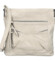 Dámská crossbody kabelka krémová - Firenze Ganna