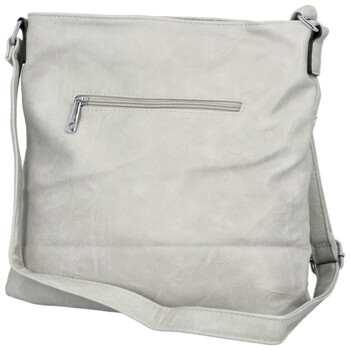 Dámská crossbody kabelka světle šedá - Firenze Ganna