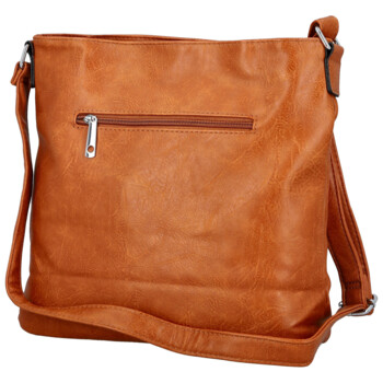 Dámská crossbody kabelka hnědá - Firenze Ganna