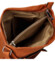 Dámská crossbody kabelka hnědá - Firenze Ganna