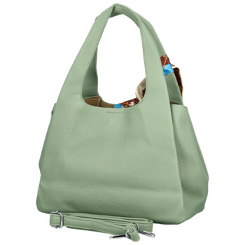 Dámská kabelka do ruky modrozelená - Firenze Saichira