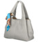 Dámská kabelka do ruky světle šedá - Firenze Saichira