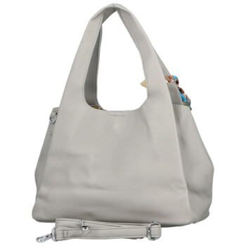 Dámská kabelka do ruky světle šedá - Firenze Saichira