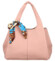 Dámská kabelka do ruky růžová - Firenze Saichira