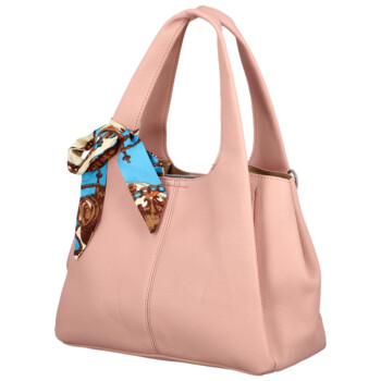Dámská kabelka do ruky růžová - Firenze Saichira