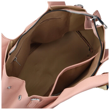 Dámská kabelka do ruky růžová - Firenze Saichira