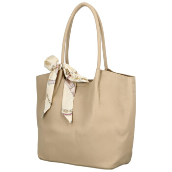 Dámská kabelka na rameno béžová - Firenze Hilde