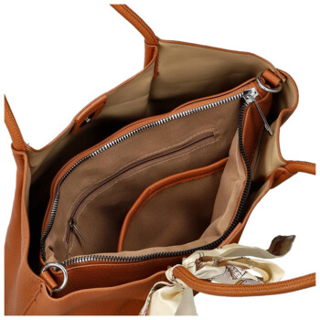 Dámská kabelka na rameno hnědá - Firenze Hilde
