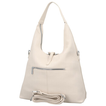 Dámská kabelka na rameno krémová - Firenze Heide