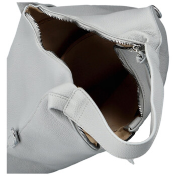 Dámská kabelka na rameno světle šedá - Firenze Heide