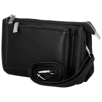 Dámská crossbody kabelka černá - Firenze Hailey