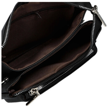 Dámská crossbody kabelka černá - Firenze Hailey