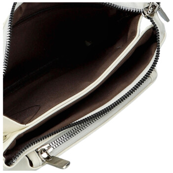 Dámská crossbody kabelka bílá - Firenze Hailey